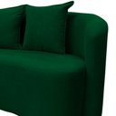 Ver imagem 7 de Sofá Decorativo Montreal 180cm Orgânico Bouclé Verde