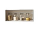 Ver imagem 6 de Armário Aéreo Basculante de 80 cm 1 Porta Americano Provençal Conecta Branco/Fosco