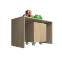 Ver imagem 4 de Mesa Organizadora de Brinquedos Infantil 1 Baú 100% Mdf Plancasa:carvalho