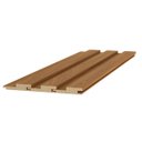 Ver imagem 5 de Ripado Mdf 1,2x5,5cm Louro Freijó Eucatex - 2,70 Metros