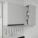 Ver mais imagens de Armário Aéreo Canto Reto Nara CabeCasa MadeiraOriginals