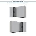 Ver imagem 5 de Armário Aéreo Canto Reto Nara CabeCasa MadeiraOriginals