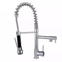 Ver imagem 2 de Torneira Cozinha Gourmet Misturador Monocomando Cromada Ducha Regulável K018 Luuk Young