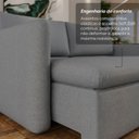 Ver imagem 5 de Sofá Cama Retrátil 200cm 03 Lugares Resplendor