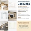 Ver imagem 2 de Módulo de Canto Reto 180 Frame CabeCasa MadeiraOriginals