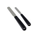 Ver imagem 1 de Kit Com 2 Espátula De Confeiteiro Retas Aço Inox Profissional Para Confeitar