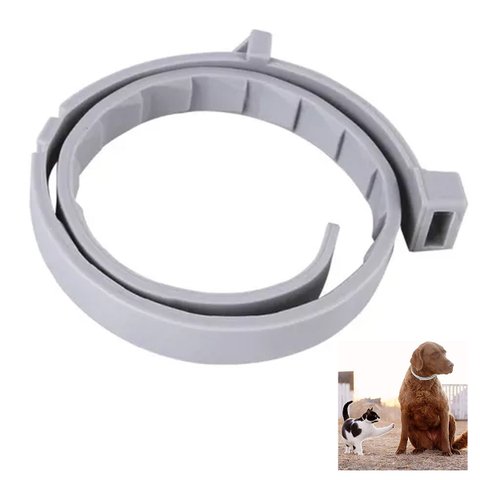 Coleira Anti Pulga Carrapato Cachorro Gato Cao Pet Leishmaniose Tamanho Ajustavel Felino Canino Prot