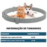 Coleira Anti Pulga Carrapato Cachorro Gato Cao Pet Leishmaniose Tamanho Ajustavel Felino Canino Prot - 5