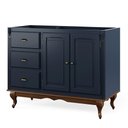 Ver imagem 1 de Balcão de Pia para Cozinha Hannover - M560703 Largura 120cm Cor Laca - Azul