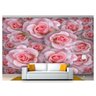 Papel de Parede Flores Rosas Romantico 3d Nfl224 - 1