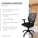 Ver imagem 3 de Cadeira Diretor Giratória Brunelli C/ Relax