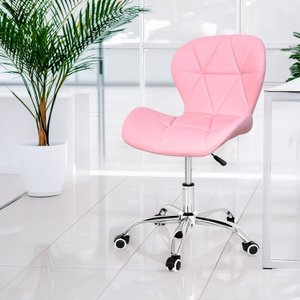 Cadeira de Escritório com Base Giratória Estofada Slim Vegas