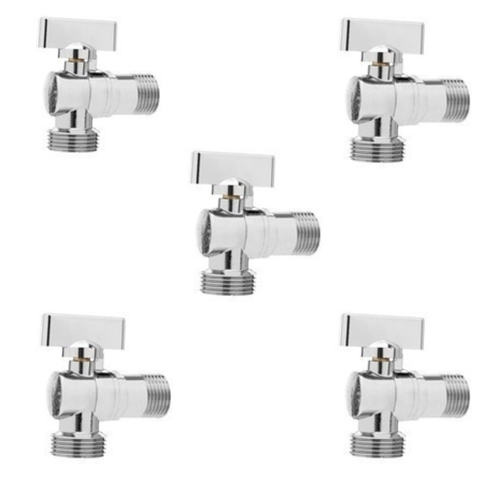 Kit C/ 5 Registro Torneira Esfera Maquina de Lavar 1/2x3/4