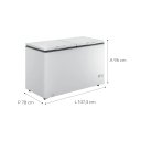 Ver imagem 6 de Freezer Horizontal Consul 2 Portas Chb53eb 534l Degelo Manual Branco 127v
