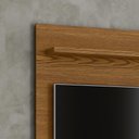 Ver imagem 3 de Painel Yan Multiuso Sala Quarto Tv 27 29 32 Polegadas Prateleira Organizadora Porta Objetos - Rpm