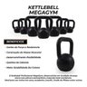 Kettlebell Pintado 20Kg Para Treino De Cardio Em Casa - 2