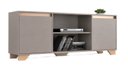 Ver imagem 6 de Rack com Painel para TV até 60” com 2 Portas e Nichos
