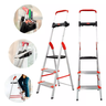 Escada Comfort 03 Degraus Alumínio Reforçada Alumasa 150kg - 1