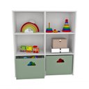 Ver imagem 4 de Estante de Nichos com Baús Organizadores Nuvem Simon 100% Mdf Woodcore