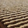 Tapete Sisal Sintetico Riscado 2,50 x 3,00 Marrom com Argila e Bege - 1