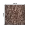 Tapete Sisal Sintetico Mesclado Marron com Argila 2,00 x 2,00 - 4
