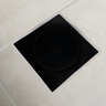 Kit Lavabo Preto Ralo Tampa Click 15x15 Valvula Click 7/8 preta fosco Inox Jogo preto escoamento Int - 5