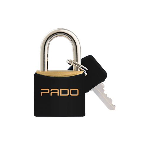 Cadeado Pado Cores Sm Lt - 30mm - Preto