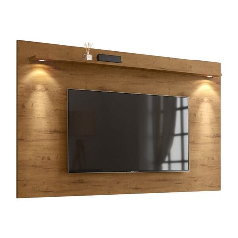 Painel para TV Aspen 2.2 Madeiro Canela