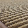 Tapete Sisal Sintetico Mesclado Argila com Bege 1,50 x 2,50 - 1