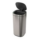Ver imagem 2 de Lixeira Deca Suprema 1007.Qua.30.Inx com Sensor 30L Quadrada Inox