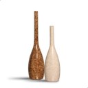 Ver imagem 1 de Dupla de Vasos de Cerâmica Garrafas Tulipa para Decoração Petra