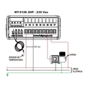 Ver imagem 2 de Controlador Digital Mt512e 2hp 110/220v Full Gauge