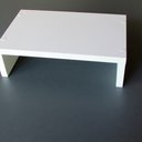Ver imagem 2 de Kit Com 2 Suportes Para Monitor e LCD 30 x 20 cm 8,5 cm Alt