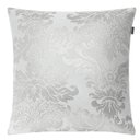Ver imagem 4 de Kit 3 Capas de Almofadas Luxo Adamascado, Listrado e Medalhão Prata e Branco 45x45cm Sua Casa Decor