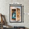 Quadro Grande Decoração Home Office Elegante Moderno Revenda:Guardando Sonhos - 3