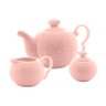 Conjunto 3 Peças Wolff Porcelana P/cha Butterfly Rosa 28744 - 1