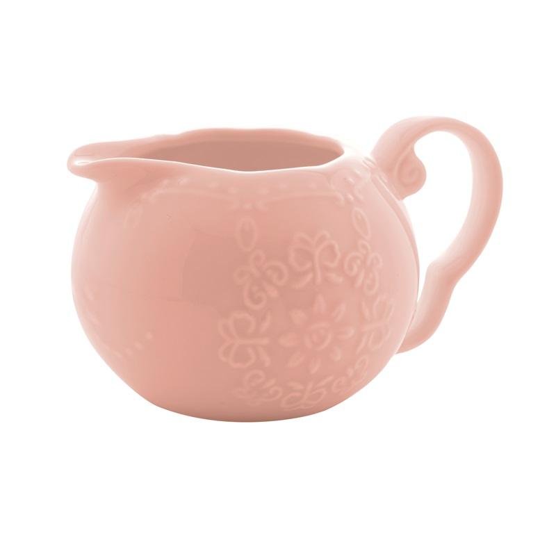 Conjunto 3 Peças Wolff Porcelana P/cha Butterfly Rosa 28744 - 3