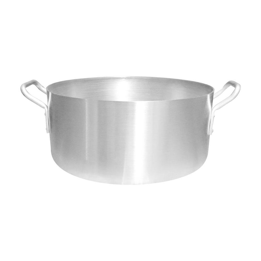 Conjunto Panela Caçarola Cozinha Hotel em Alumínio 6,3L Tampa Mais 3 Utensílios - Alumínio Abc - 8