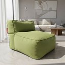 Ver imagem 6 de Puff e Apoio Brisa Conforto para Áreas Externas Good Pufes Poltrona Enchimento Perolas Eps Cor Verde