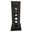 Ver imagem 1 de Torre Giratória Porta Capsulas Nespresso Mdf Cor Amadeirada:Nespresso