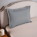 Ver imagem 4 de Porta Travesseiro Versatile Micropercal 300 Fios 70x50cm: Porta Travesseiro - Cinza