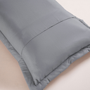 Ver imagem 2 de Porta Travesseiro Versatile Micropercal 300 Fios 70x50cm: Porta Travesseiro - Cinza