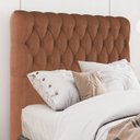 Ver imagem 2 de Cabeceira Queen 158 cm Vegas Veludo Terracota Soon