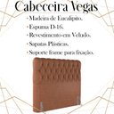 Ver imagem 3 de Cabeceira Queen 158 cm Vegas Veludo Terracota Soon