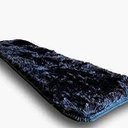 Ver imagem 1 de Tapete Passadeira Quarto Sala Felpudo 45x120: Preto