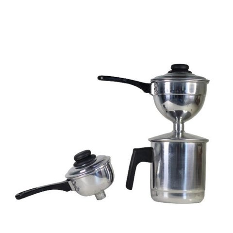 Cuscuzeiro individual nordestino duas porções não inox