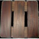 Ver imagem 6 de Suporte de Madeira com Rodinhas para Vasos ou Botijão 25x25 Cm