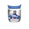 Jogo de 2 Copos Do Capitão América Vidro Com Tampa Marvel - 4