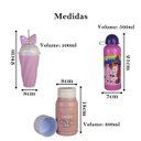 Ver imagem 2 de Conjunto Garrafinhas Unicórnio Rosa Feminina Kit 3 Peças