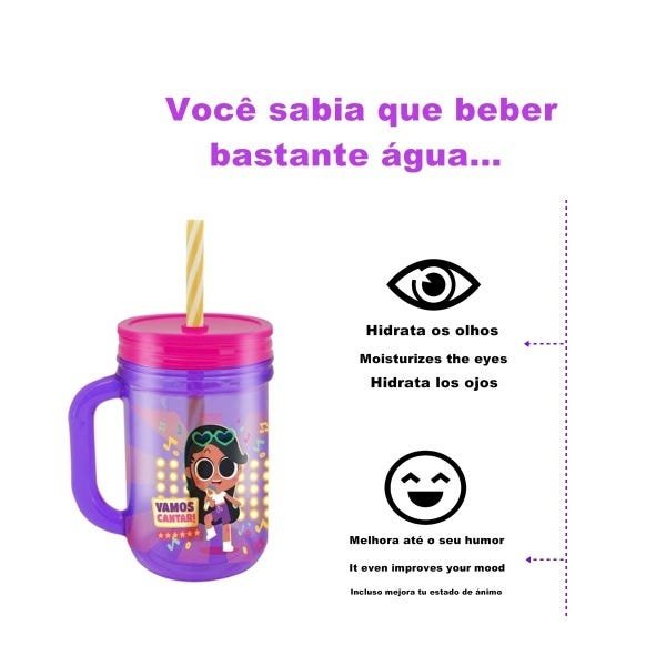 Copo Happy clube da Anittinha 420ml - 3